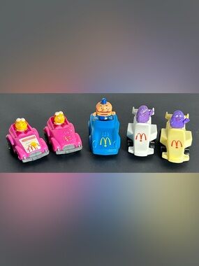 McDonald's Pull Back Toy Cars